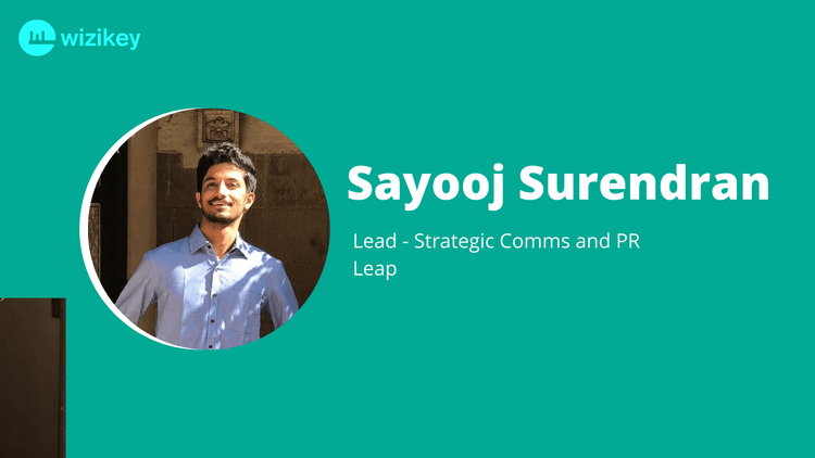 Data helps in breaking the clutter: Sayooj from Leap